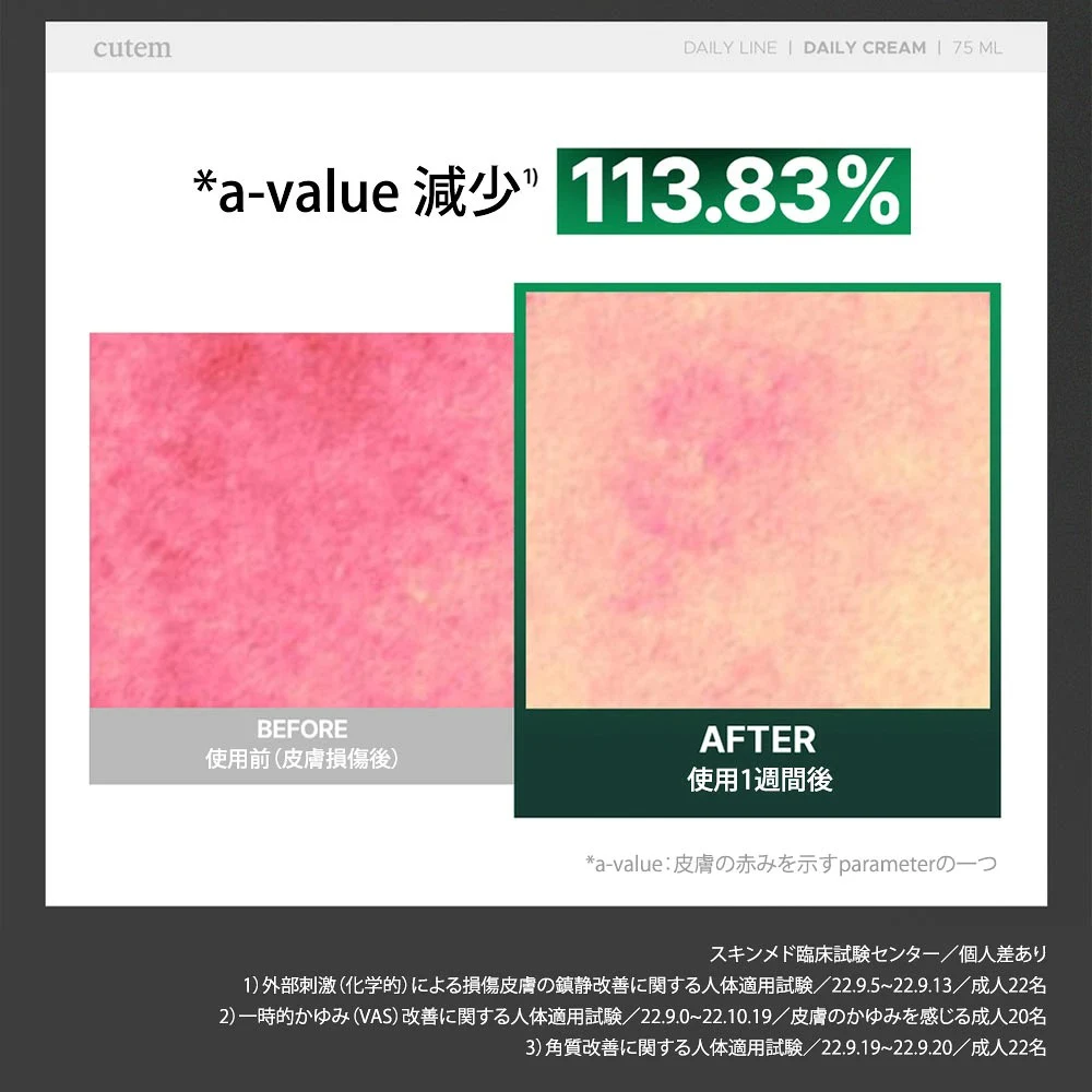 cutem Daily Cream 75 ml - 画像 (16)